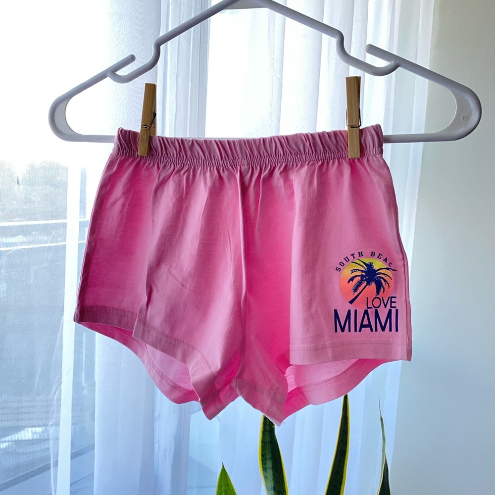 BABY PINK MIAMI SHORTS